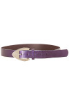 Ceinture femme en violet avec boucle métallisé. mh-020 - 4