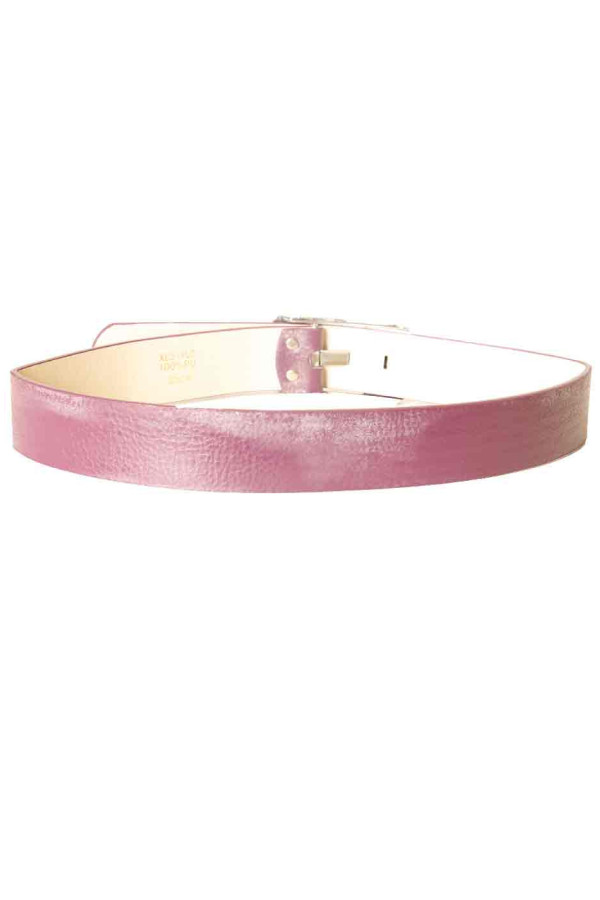 Ceinture lila avec boucle rectangle X85-102 - 2