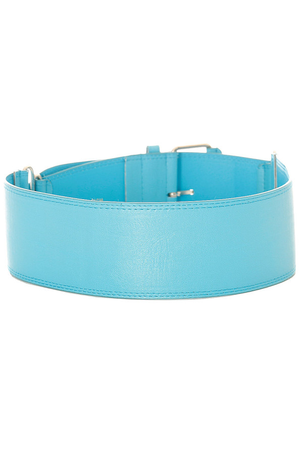 Grosse ceinture turquoise très tendance. SG-0418 - 3