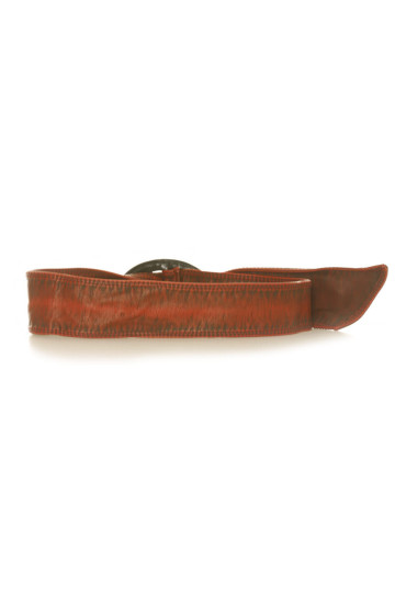 Ceinture Bordeaux en simili cuir - BG - 3003 - 2