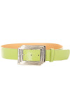 Ceinture femme en vert avec boucle rectangulaire. SG0218 - 2
