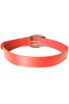 Ceinture Rouge large avec grosse boucle arrondi CE 747 - 4