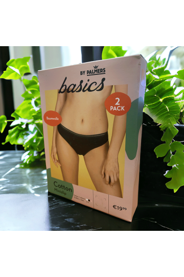 Pack de 2 Culottes By PALMERS en Cotton noir 