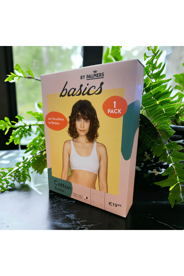 Bustier By PALMERS en Cotton blanc 