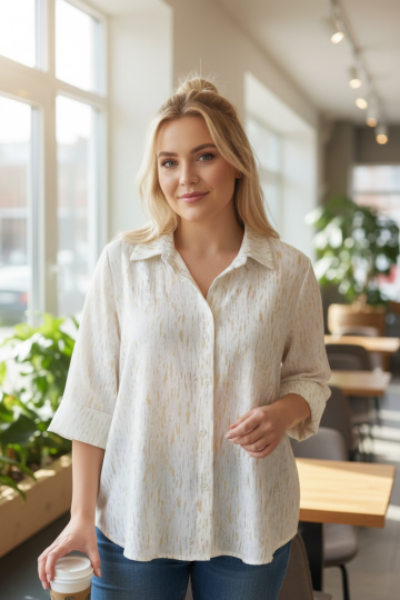 Chemise Fluide Blanc Pur – L’Essentiel Chic - 2